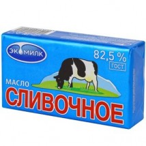 Масло ЭкоМилк 82,5% 180 гр