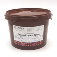 Паста десертная ЛЕСНОЙ ОРЕХ 100% (ведро 2.5 кг.)