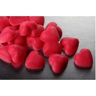 Украшение шоколадное Сердце красное
